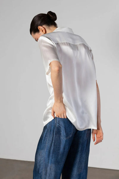 Anaphe Silk Jeans- Denim Wash