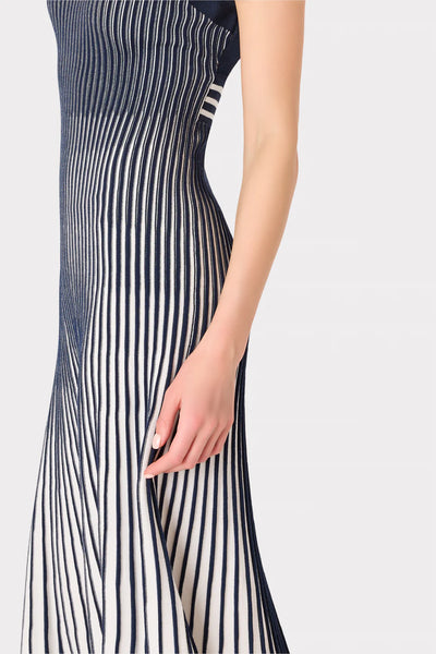 Milly Jolie Textured Maxi Dress