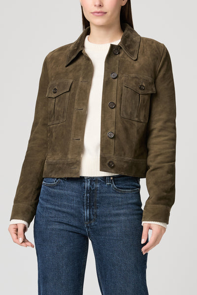 Feyd Jacket - Rich Olive