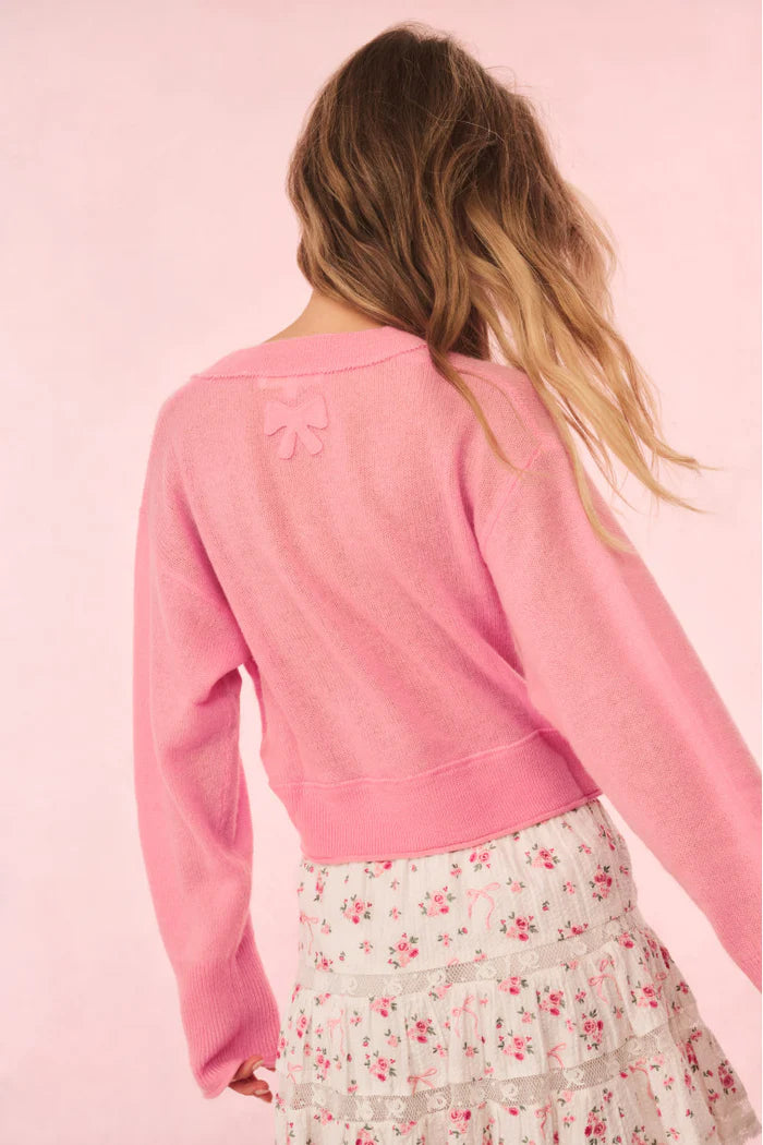 LAWRENCECARDIGAN-SUNSETPINK-