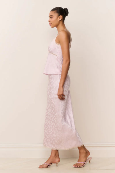 LoveShackFancy Kalo Skirt- Orchid