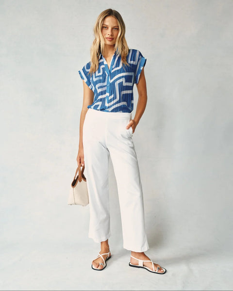 Bella Dahl Catalina Clean Front Wide Leg Crop