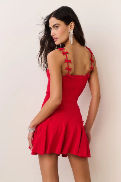 LoveShackFancy Garrett Top- Candy Apple