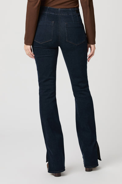 High Rise Laurel Canyon 32" W/ Front Welts + Front Darts + Outseam Slit - Romantica