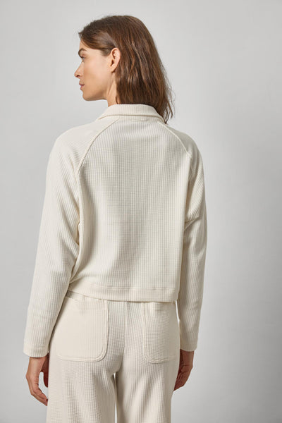 Lilla P Easy Raglan Button Down