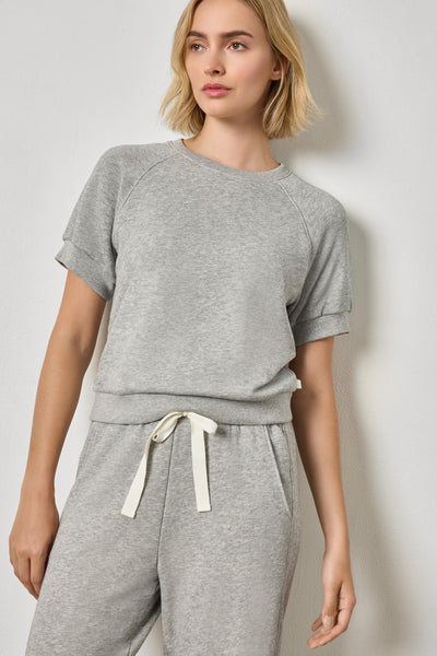 Lilla P Short Slv Terry Sweatshirt