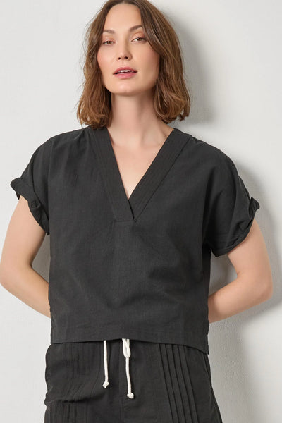 Lilla P Boxy Popover Dolman Shirt