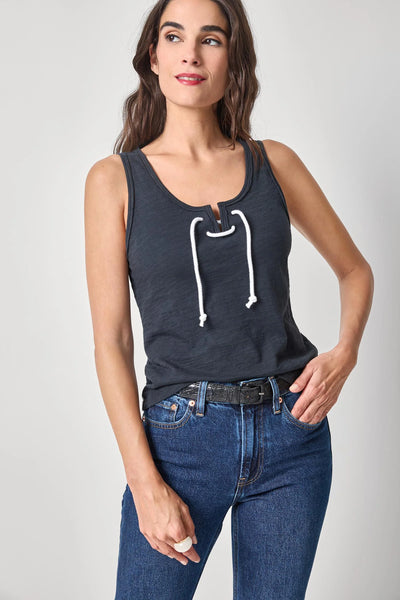 Lilla P Lace Up Tank