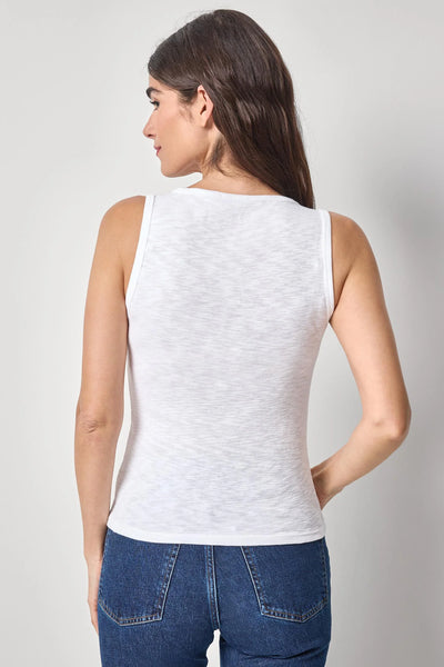 Lilla P Striped Wide Strap Tank