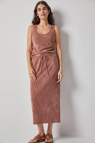 Lilla P Terry Tank- Bark