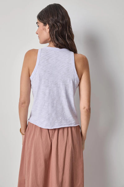 Lilla P Wide Binding Tank- White