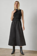 Lilla P Mixed Media Mock Dress