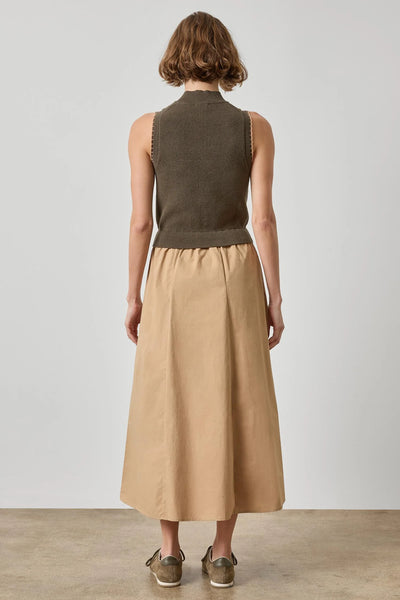 Lilla P Mixed Media Mock Dress