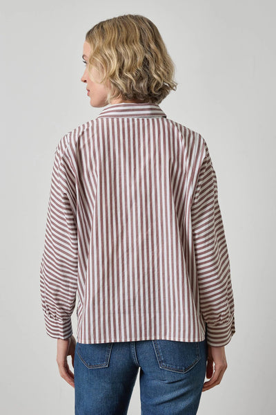 Lilla P Dolman Sleeve Button Down Shirt