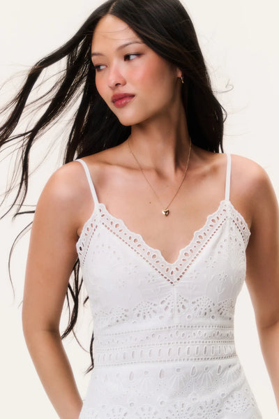 LoveShackFancy Peppy Eyelet Dress
