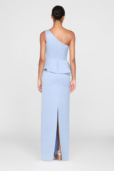 ZENOBIA DUCHESS SATIN GOWN
