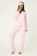 P.J. Salvage Pink Stripe 3-Piece Set