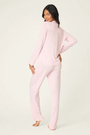 P.J. Salvage Pink Stripe 3-Piece Set