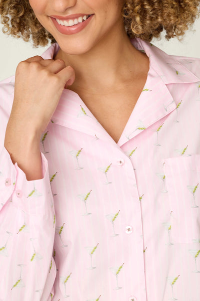 P.J. SALVAGE L/S After Party Martini PJ Set