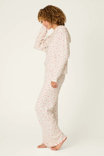 P.J. SALVAGE Romantic Rose Hoodie PJ Set