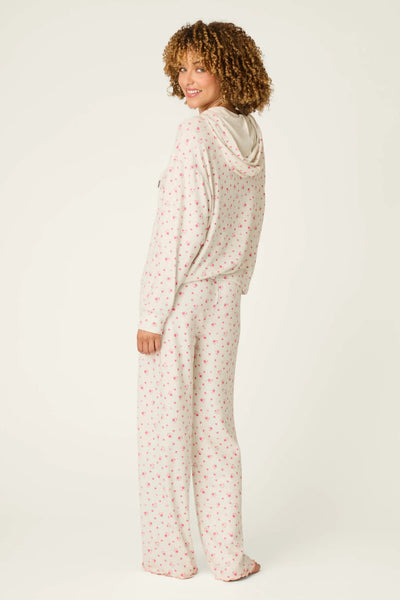 P.J. SALVAGE Romantic Rose Hoodie PJ Set