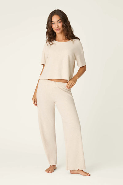 PJ Salvage Weekend Waffles S/S Set