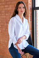 REVERE SHIRT SOLID SILKY POPLIN