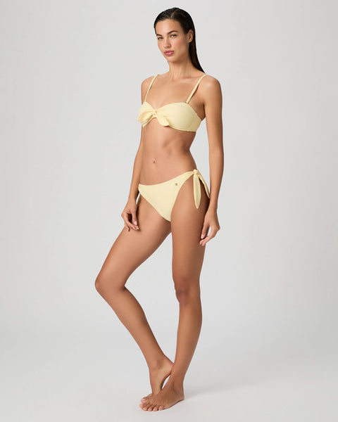 Paige Diana Side Tie Bottom- Sunshine Yellow