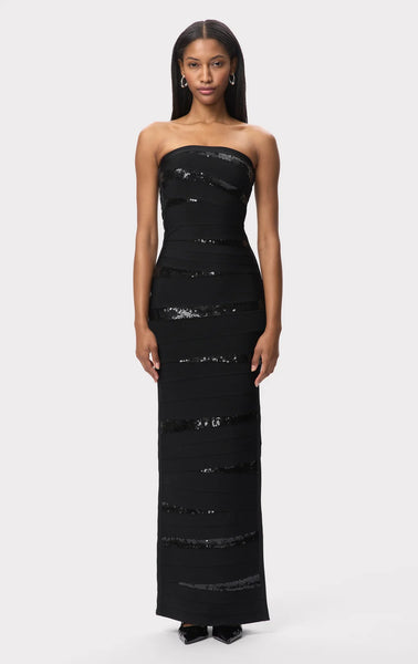 Herve Leger The Chiara Gown- Black