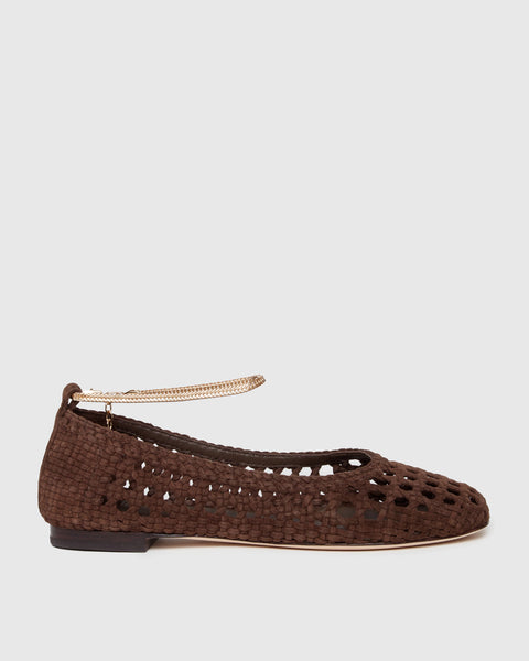 Paige Juliette Flat- Chocolate