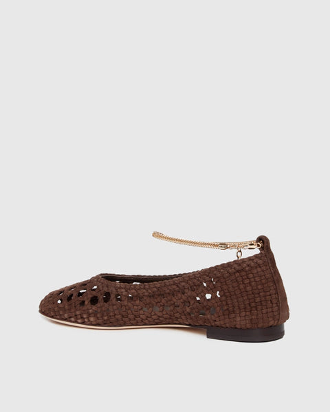 Paige Juliette Flat- Chocolate