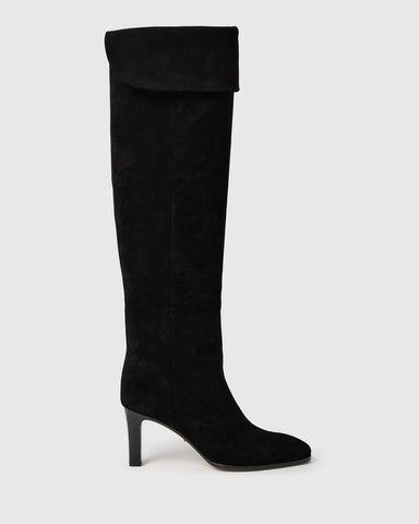Paige Chiara Over The Knee Boot- Black