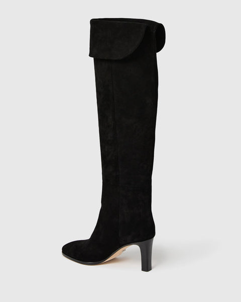 Paige Chiara Over The Knee Boot- Black