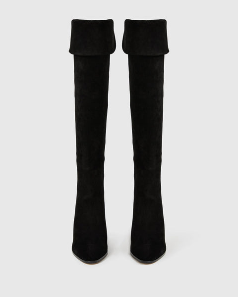 Paige Chiara Over The Knee Boot- Black