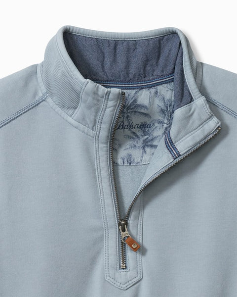 Tommy Bahama Mens Ben & Terry Half Zip