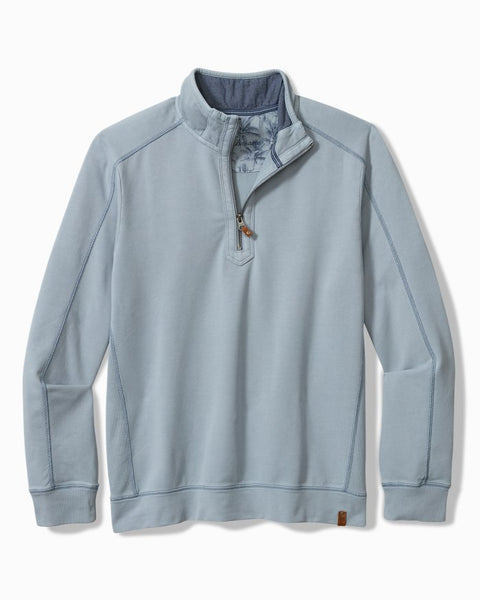 Tommy Bahama Mens Ben & Terry Half Zip