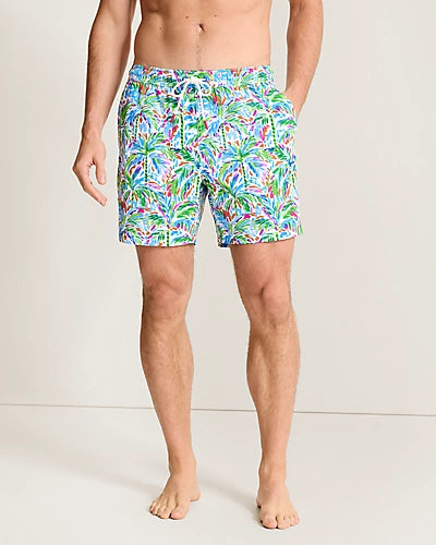 Tommy Bahama Naples Poolside Palms 6-Inch Swim Trunk