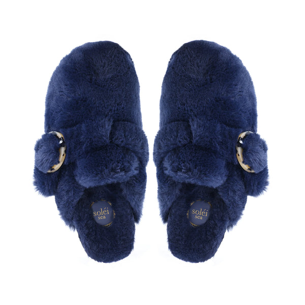 Soléi Terra Slipper- Navy