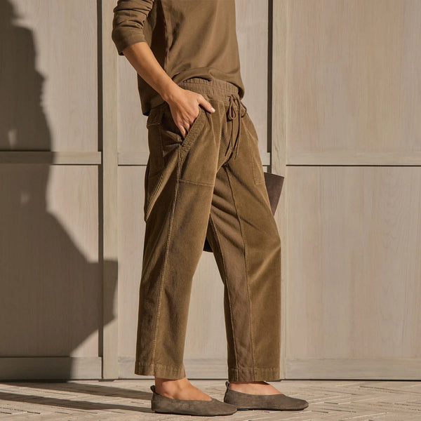 James Perse Cord Mixed Media Pant