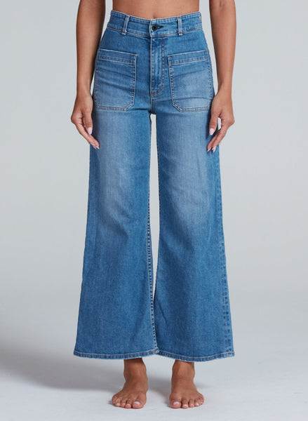 ASKK NY Cropped Sailor Jean- Starboard
