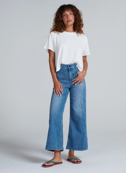 ASKK NY Cropped Sailor Jean- Starboard