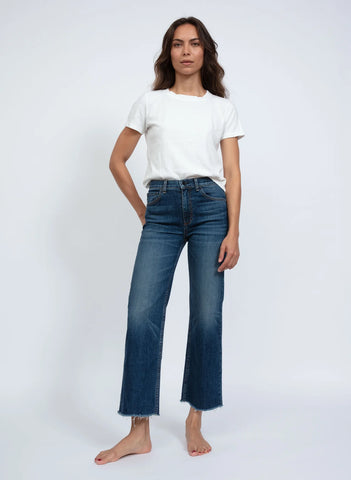 ASKK NY Crop Wide Leg- Chevelle