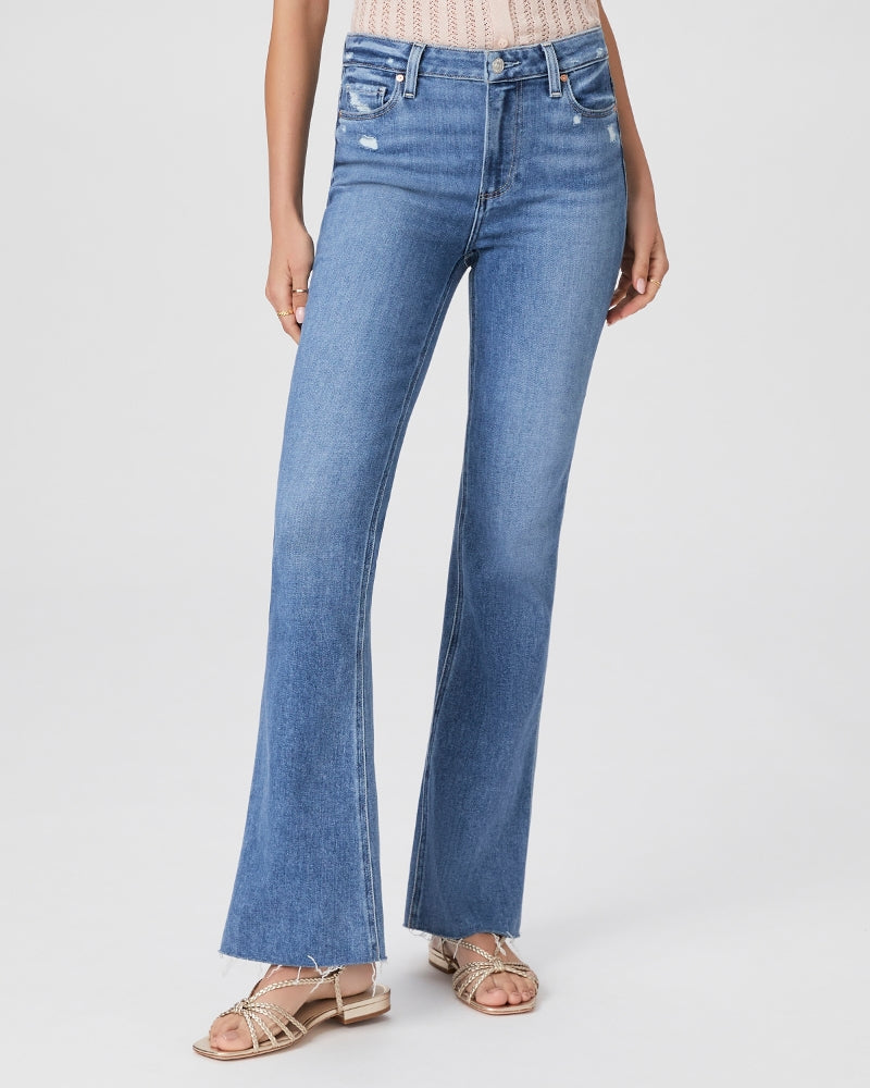 Paige High Rise Laurel Canyon 32In Raw Hem- Simple – By Request