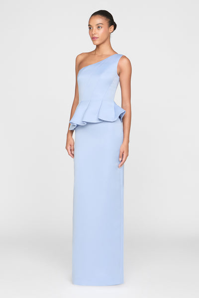 ZENOBIA DUCHESS SATIN GOWN