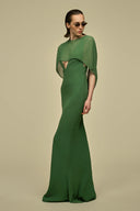 Et Ochs Reese V Neck Gown