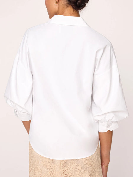 Brochu Walker Kate Shirt- Salt White
