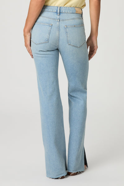 Sofia 33" W/ Braided Patch Pockets + Outseam Slit + Raw Hem - Montebello