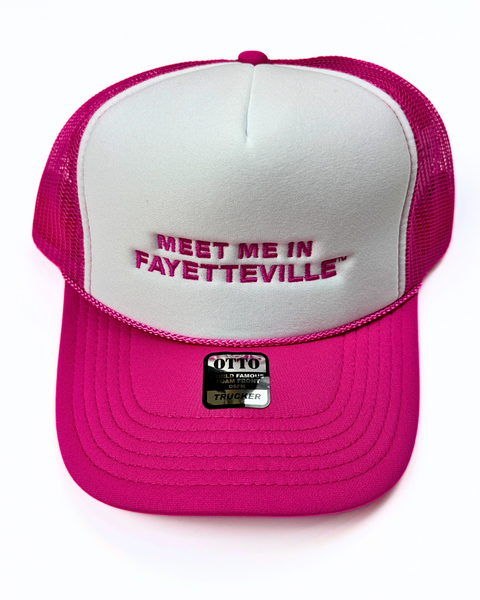 Meet Me In Fayetteville Trucker Hat