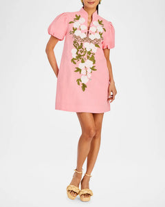 Mestiza Elliana Mini Dress- Watermelon Pink – By Request