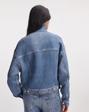Rag & Bone Miramar Terry Trucker Jacket